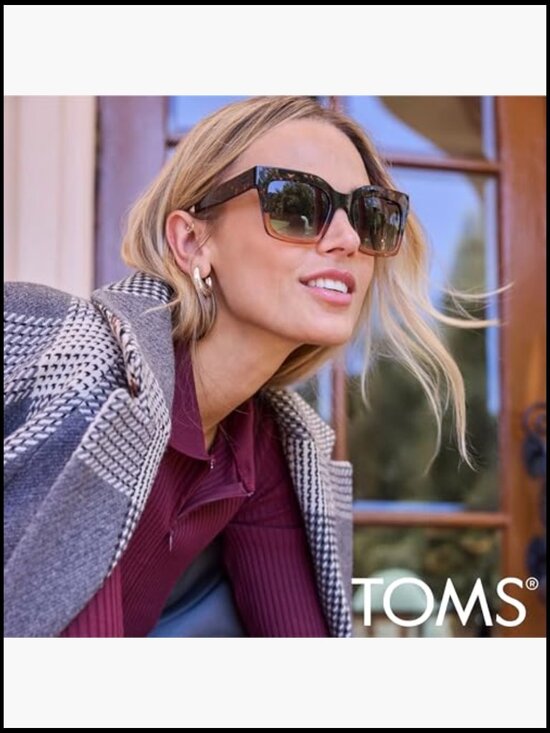 Square Sunglasses with UVA/UVB Protection main image 3